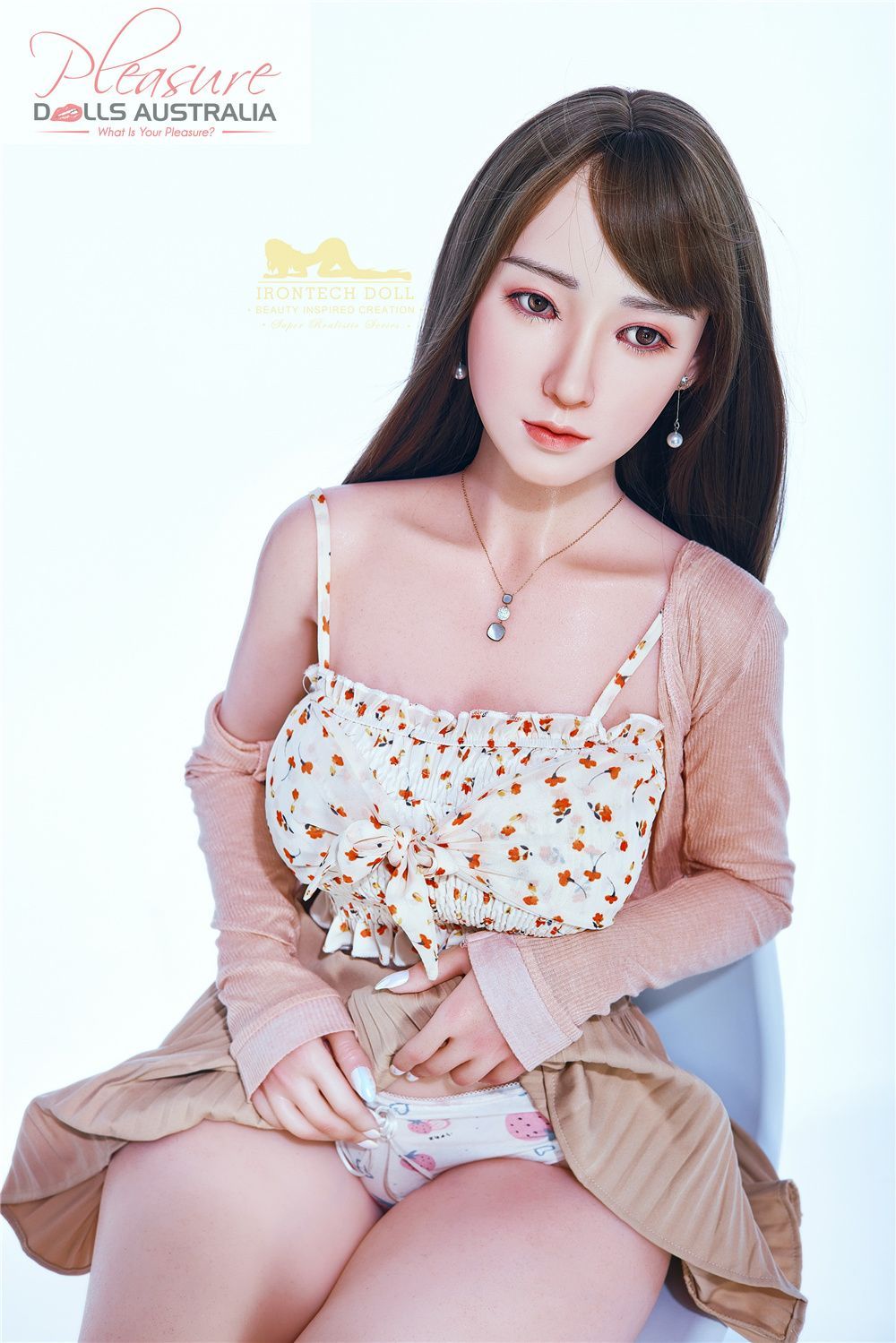 CANDY - 153cm E-Cup<br>Irontech Full Silicone Doll - Pleasure Dolls Australia