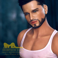KELVIN (casual)<br>162cm Irontech Male Sex Doll<br>TPE Body / Silicone Head - Pleasure Dolls Australia