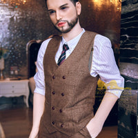 KELVIN (suit)<br>162cm Irontech Male Sex Doll<br>TPE Body / Silicone Head - Pleasure Dolls Australia