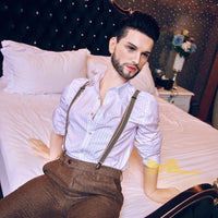 KELVIN (suit)<br>162cm Irontech Male Sex Doll<br>TPE Body / Silicone Head - Pleasure Dolls Australia