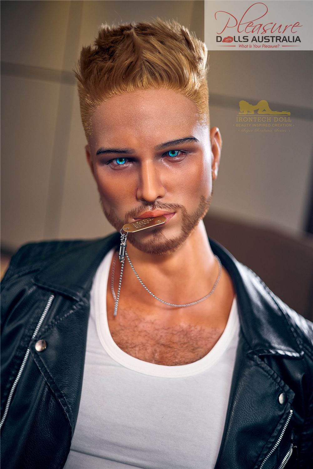 KEVIN<br>176cm Irontech Male Doll<br>Full Silicone - Pleasure Dolls Australia