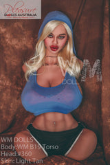 BILYANA - 82cm WM Dolls 'Nipple Sex' <br>Upper Body Sex Torso - Pleasure Dolls Australia