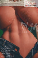 IRINA - 82cm WM Dolls 'Nipple Sex' <br>Upper Body Sex Torso - Pleasure Dolls Australia
